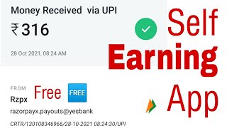 2021 BEST SELF EARNING APP | EARN DAILY FREE PAYTM CASH app|| NEW EARNING APP TODAY