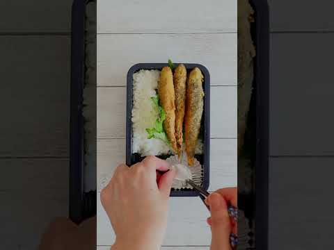 How to pack Japanese Bento🍱 Rice Magic Bento Lunch Box #125 ~Dent on the right 2/3~