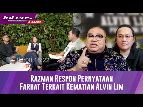 BREAKING NEWS! Farhat Abbas Bicara Soal Kematian Alvin Lim Menuai Pro Kontra, Ini Kata Razman