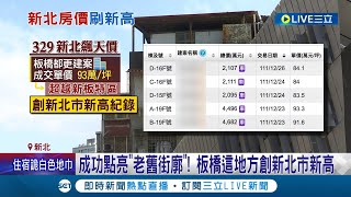 危老都更加持! 板橋"這地方"房價超越新板特區 成交單價93萬一坪創新北市最高紀錄｜記者 林書賢 劉馥慈│【LIVE大現場】20230228│三立新聞台