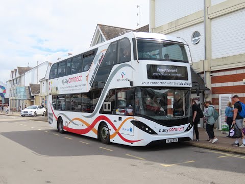 Bluestar - Quayconnect full route (Red Jet ternimal to Southampton Central station)