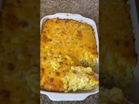 Thee best oven Mac n cheese with no roux or fancy cheeses - just vibes !