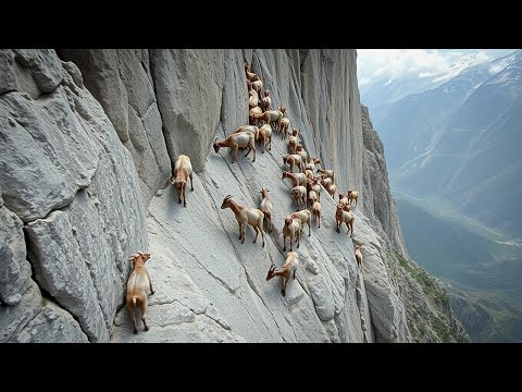 This is Why Goats Climb to 13,000 ft.