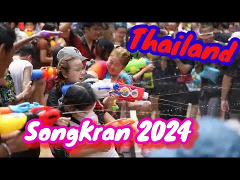 Thailand Water Festival SongKran 2024 #waterfestival #amazingthailand #thainewyear