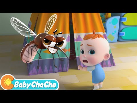 Mosquito, Go Away! | Buzzing Mosquito Song | Baby ChaCha Nursery Rhymes & Kids Songs