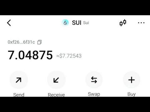 Instant 7.70$ Sui Received।।wave wallet sui Blockchain ocean claim 😯