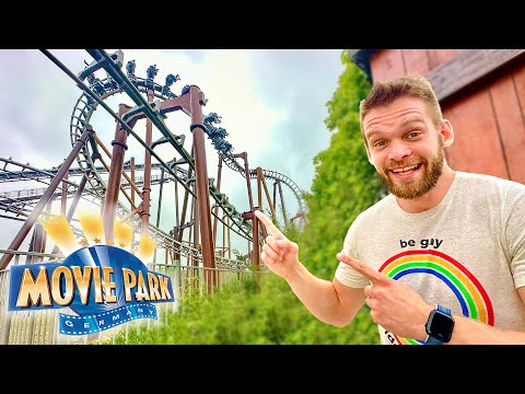 I Rode My 300th Roller Coaster at Movie Park Germany!