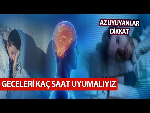 Az Uyuyanların Hem Sağlığı Hem Görünüşü Tehlikede | Pek. Kaç Saat Uyumalıyız.