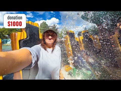 Riding Popeye & Bluto's ALL DAY LONG at Universal Studios Orlando - Day 5