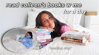 i read only colleen hoover for a day | reading vlog *spoiler free*