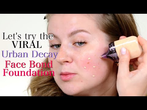 VIRAL Urban Decay Face Bond Foundation Review | Milabu