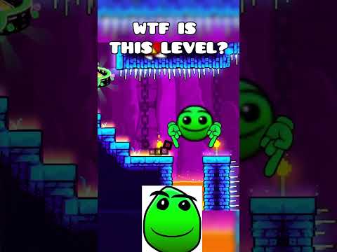 wtf is this level? #geometrydash #shorts #lobotomy