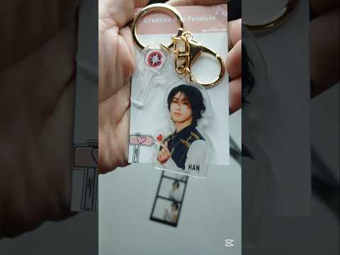 [Unboxing] StrayKids HAN JISUNG ~ Keychain + 4 cuts