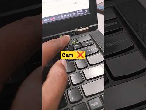 Lenovo ThinkPad T430 Series Laptop Web Camera Not Working Problem#macnitesh#keyboardtricks#2024short