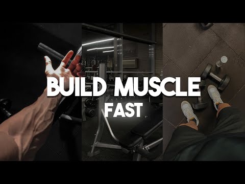 How to Build Muscle FAST (No BS Guide)