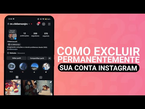 COMO EXCLUIR CONTA INSTAGRAM