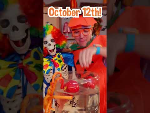 Toy Blippi's Halloween Countdown! #shorts