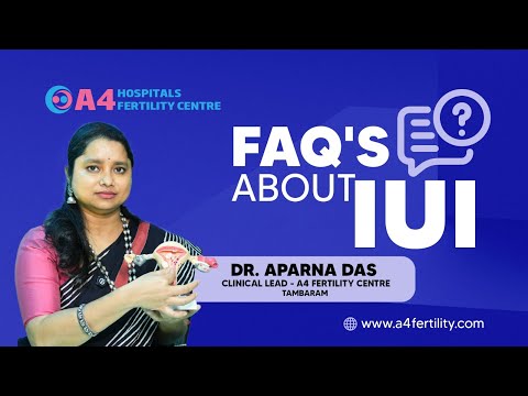 Curious About IUI?|FAQ'S About IUI| Intrauterine Insemination with Dr.Aparna Das|A4 Fertility Centre