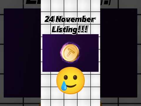 Tapswap Listing 24 November || Tapswap Listing Date | Tapswap New Update | Tapswap Airdrop update