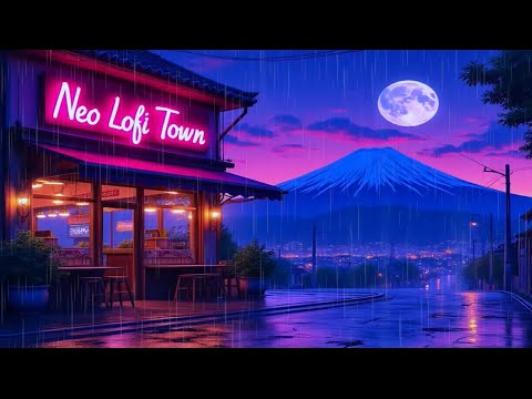 Cozy Rainy Coffee Shop ☕🌧️ – Lofi Hip Hop Beats with Gentle Rain Sounds 🎶✨