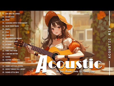 Best Acoustic Cover - Chill Acoustic Love Songs Playlist 2024 - Acoustic Guitar Songs Of All Time