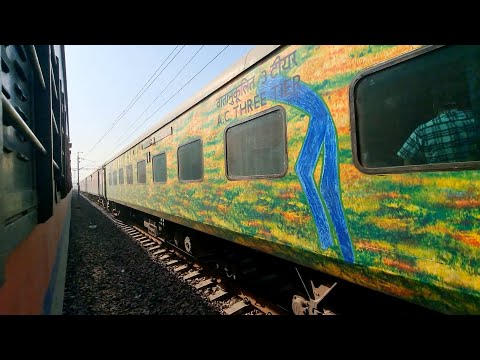 Dhanbad To Howrah | Full Train Journey 12340/Coalfield Express Indian Railways Video in 4k ultra HD