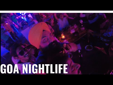 Goa Nightlife | Baga Beach Night Life | Party Places In Goa | Goa Vlog | Places to visit in Goa