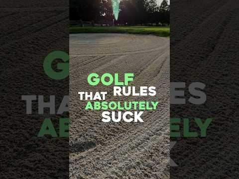 Golf Rules That are Terrible ⛳️