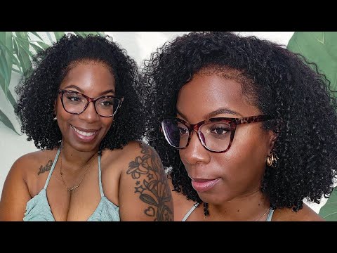 A Wig? Drawstring HD Lace + Velcro Combs! Glueless 3D Dome Cap Contour CURLY HAIR Inspo OMGHerHair