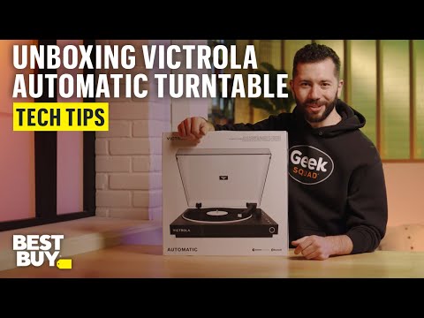 Unboxing the Victrola Automatic Turntable – Tech Tips from Best Buy