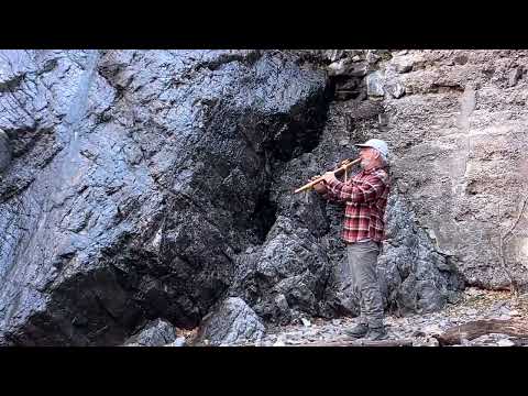 Soledad Canyon - Waterfall, Randy “Windtalker” Motz, Native American Style Flute #ambientmusic