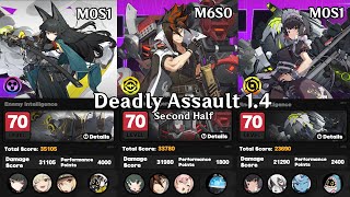 ZZZ Deadly Assault 1.4 Second Half [9★] | Miyabi, Anton, Ellen | Zenless Zone Zero