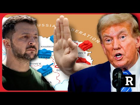 Donald Trump "Ukraine has lost 400,000 men, end this war now" | Redacted w Clayton Morris