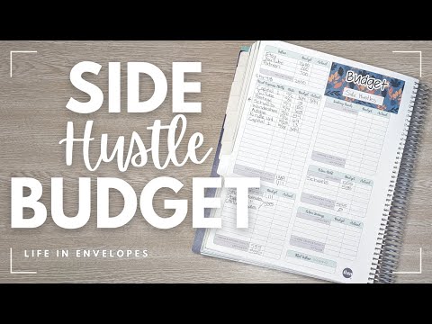 NEW Side Hustle Budget / Setting Up My Budget for October / Etsy Shop / YouTube Channel / Patreon