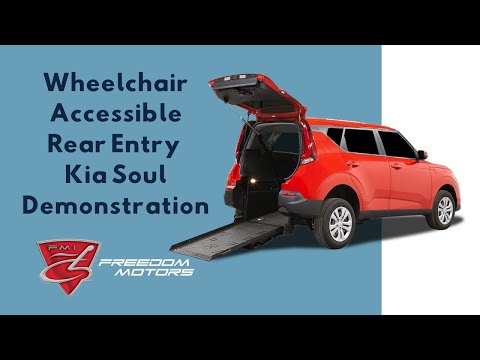 Accessible Kia Soul With Rear Entry Ramp | Freedom Motors USA