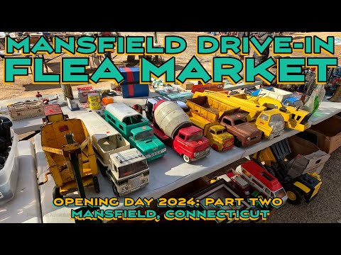 More Cool Finds & Good Times at the Mansfield Drive-In Flea Market! Opening Day 2024, Part Two.