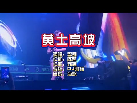 李娜《黄土高坡》DJ阿福 ProgHouse Rmx KTV 导唱字幕 （备有伴奏视频）