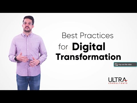 Best Practices For Digital Transformation