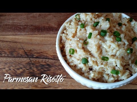 Creamy, comfort food! | Parmesan Risotto