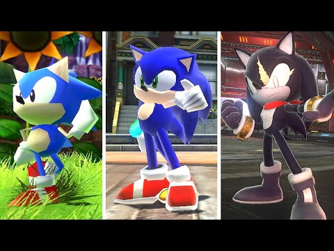 Sonic X Shadow Generations (Switch) - All Skins + Gameplay