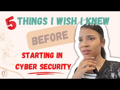 5 things to know BEFORE getting into CYBERSECURITY in 2024, Serious Regrets!