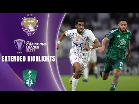 Al Ain vs. Al Ahli: Extended Highlights | AFC Champions League Elite | CBS Sports Golazo - Asia