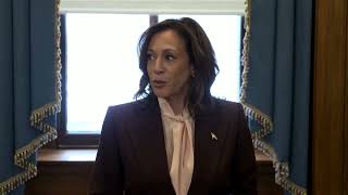 Kamala Harris reaction after election certification for Donald Trump: 'America's democracy stood.'