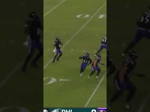 Quinyon Mitchell with a NICE STICK on Mark Andrews 🦅🔥 Eagles vs Ravens Highlights