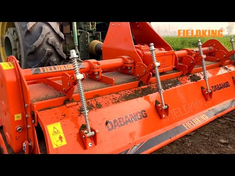 Fieldking Dabangg Rotary Tiller with Heavy Duty Gearbox | Best Rotavator in India