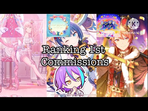 Ranking every first commission for Pjsk characters