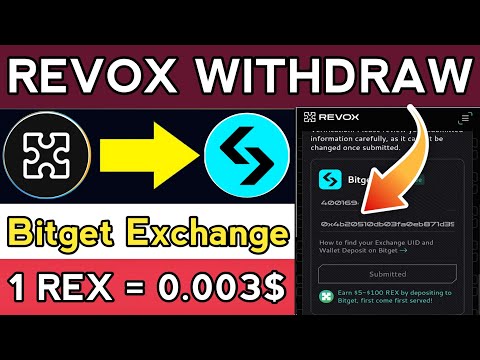 Revox Airdrop withdrawal Bitget Exchange || Revox Airdrop update || Revox Airdrop Binance || Revox