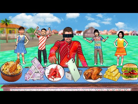 बेल्ट गेम चैलेंज Belt Funny Game Challenge Iphone Biryani Money Burger Comedy Video Hindi Kahaniya