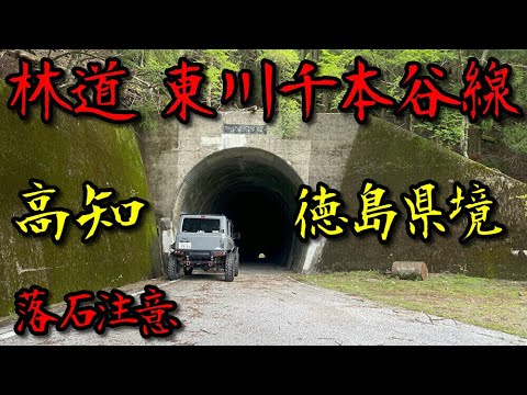 林道 東川千本谷線 【高知から徳島へ】