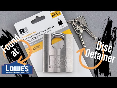 [1610] Lowes’ “New” Reliabilt Padlock…